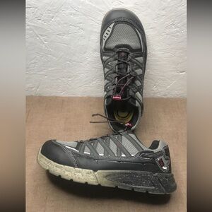 *Read Keen Asheville AT ESD Women's Aluminum Toe Work Shoes Black Pink Size 9.5M